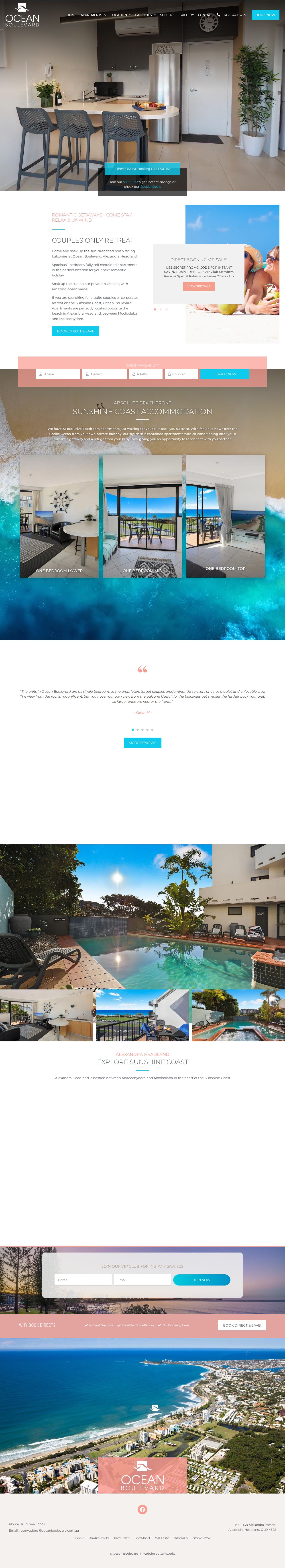 Ocean Boulevard Apartments website