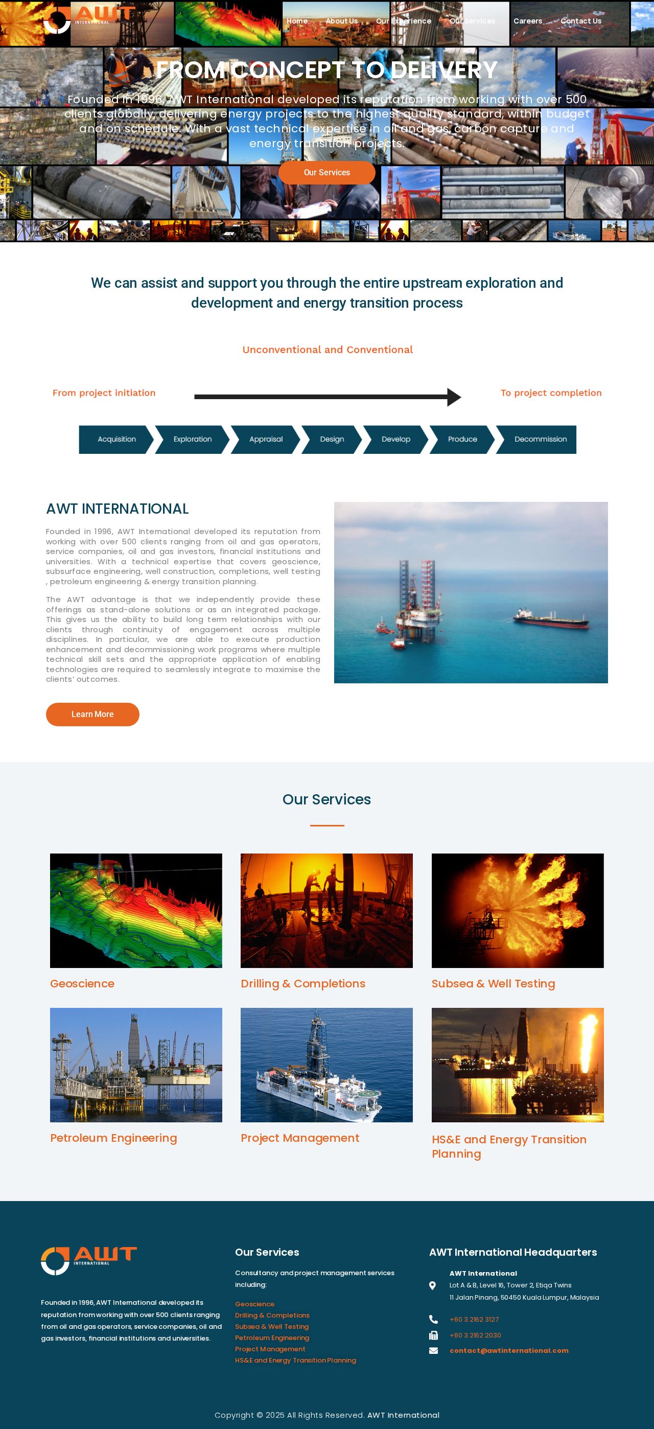 AWT International website