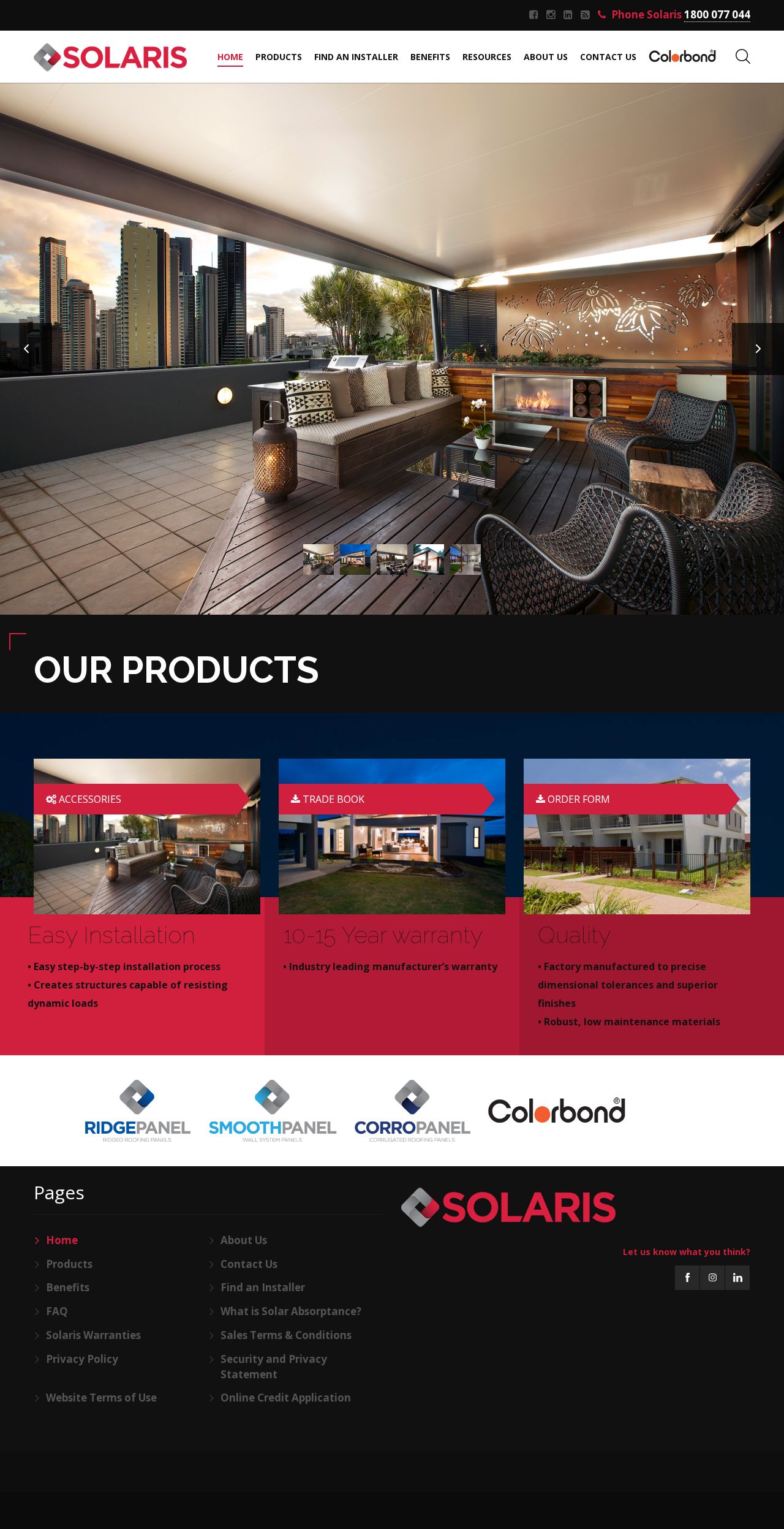 Solaris Technology website