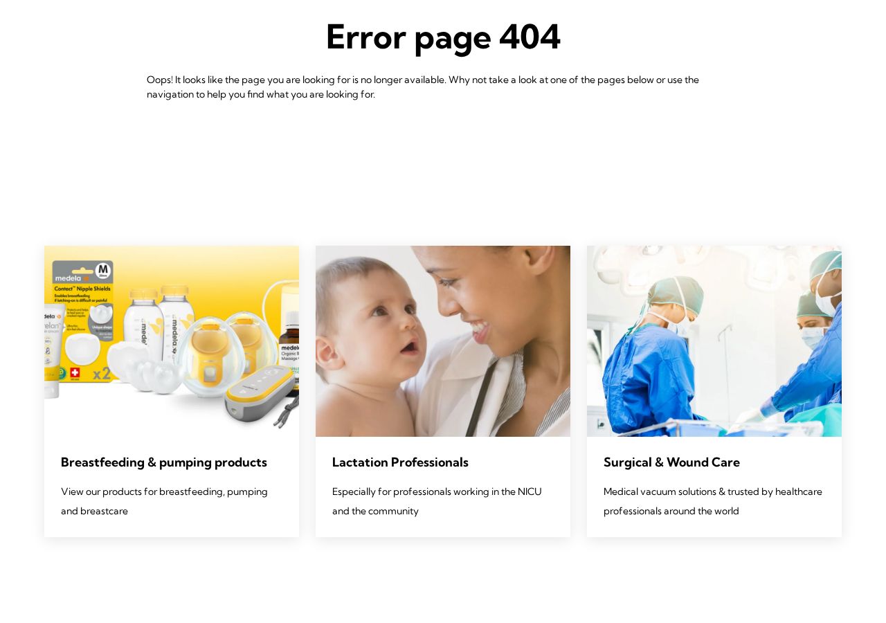 Medela Australia website