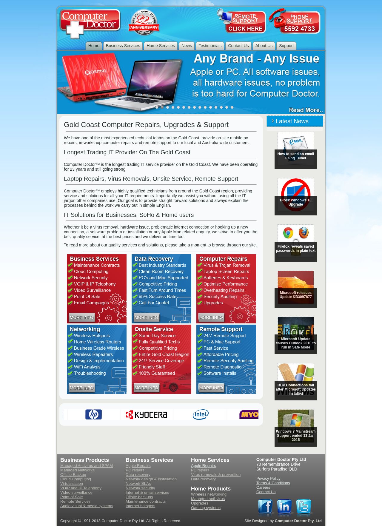 Computer Doctor website