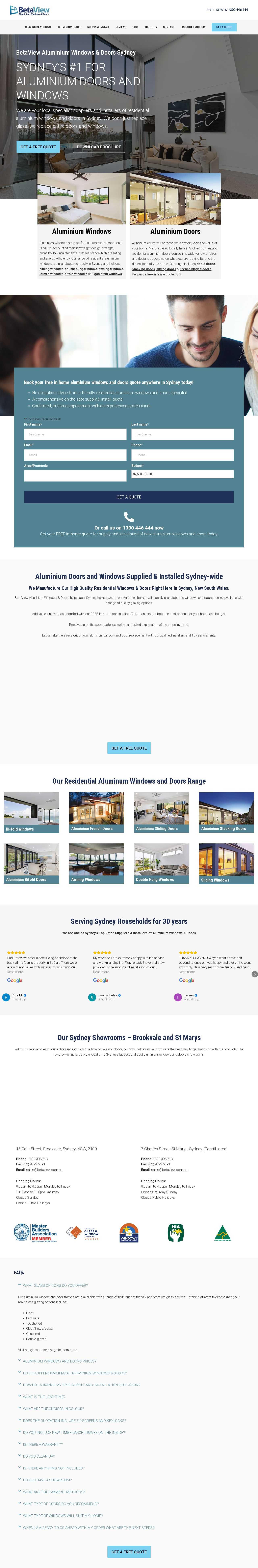 BetaView website