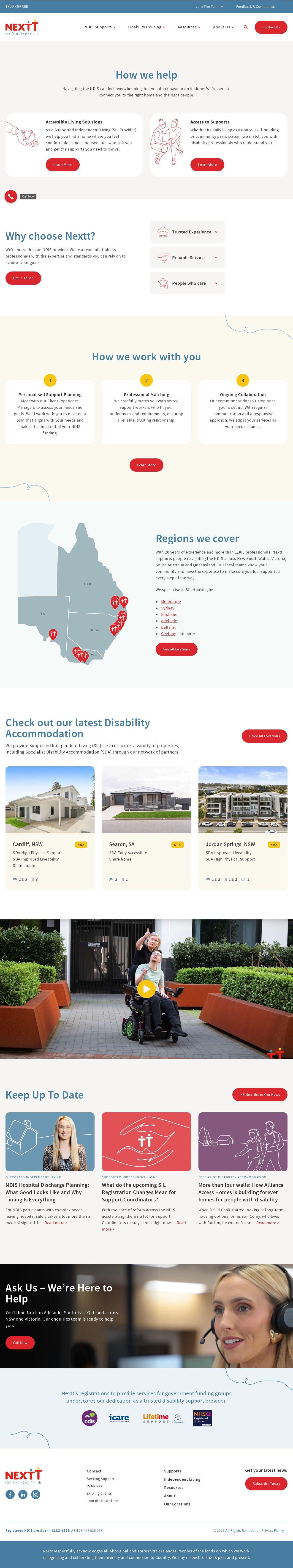 NEXTT website
