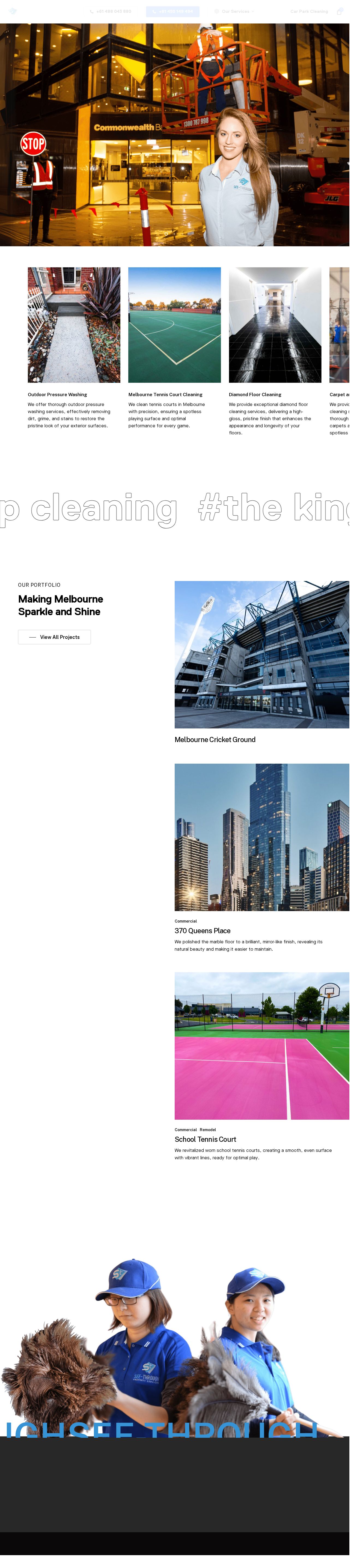 See-Through Property Services website