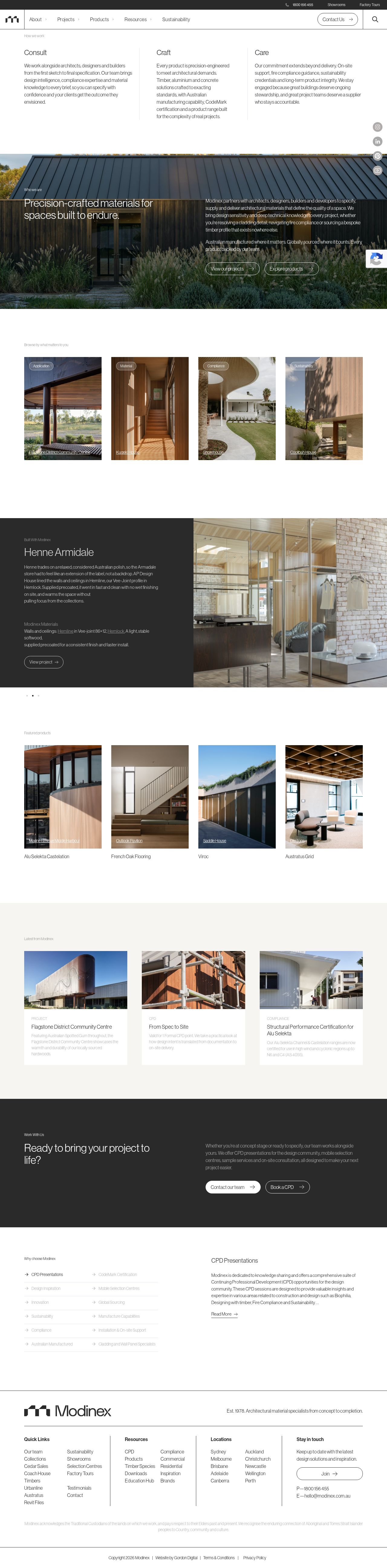 Urbanline Architectural website