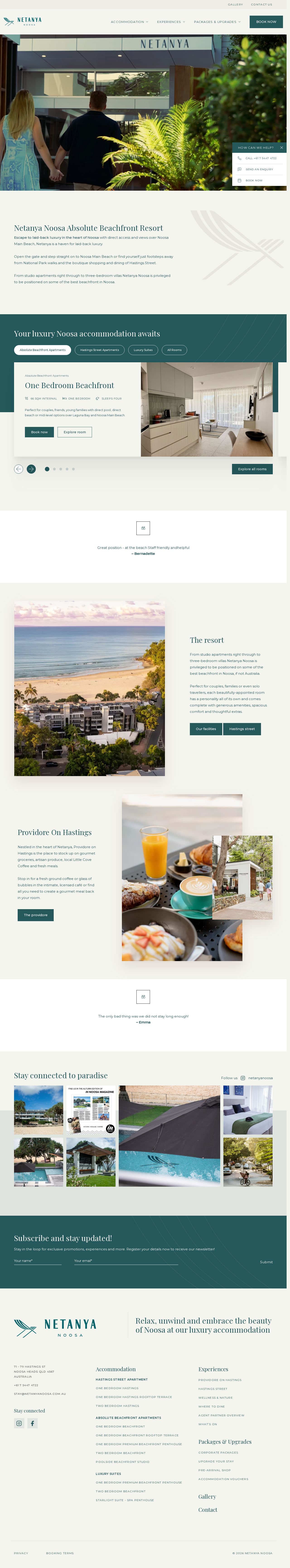 Netanya Noosa website