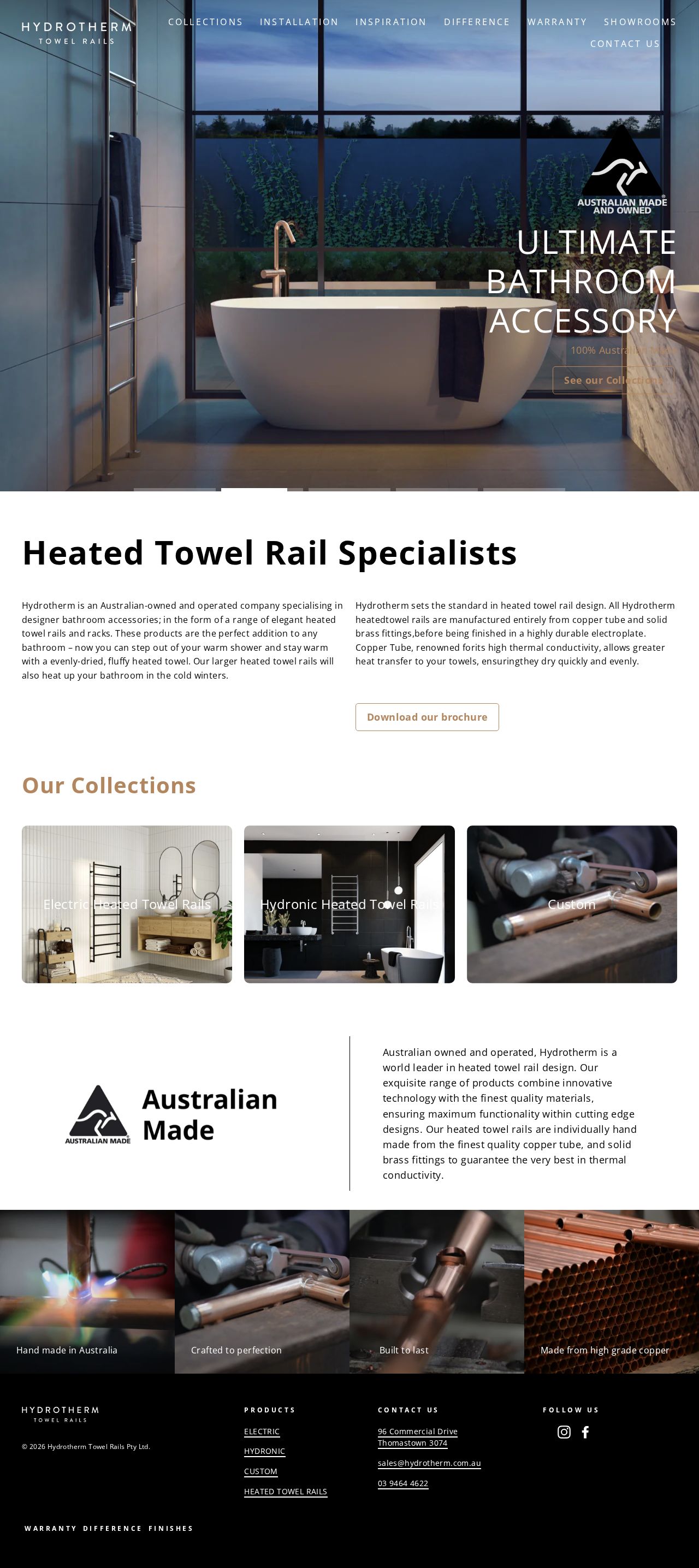 Hydrotherm website