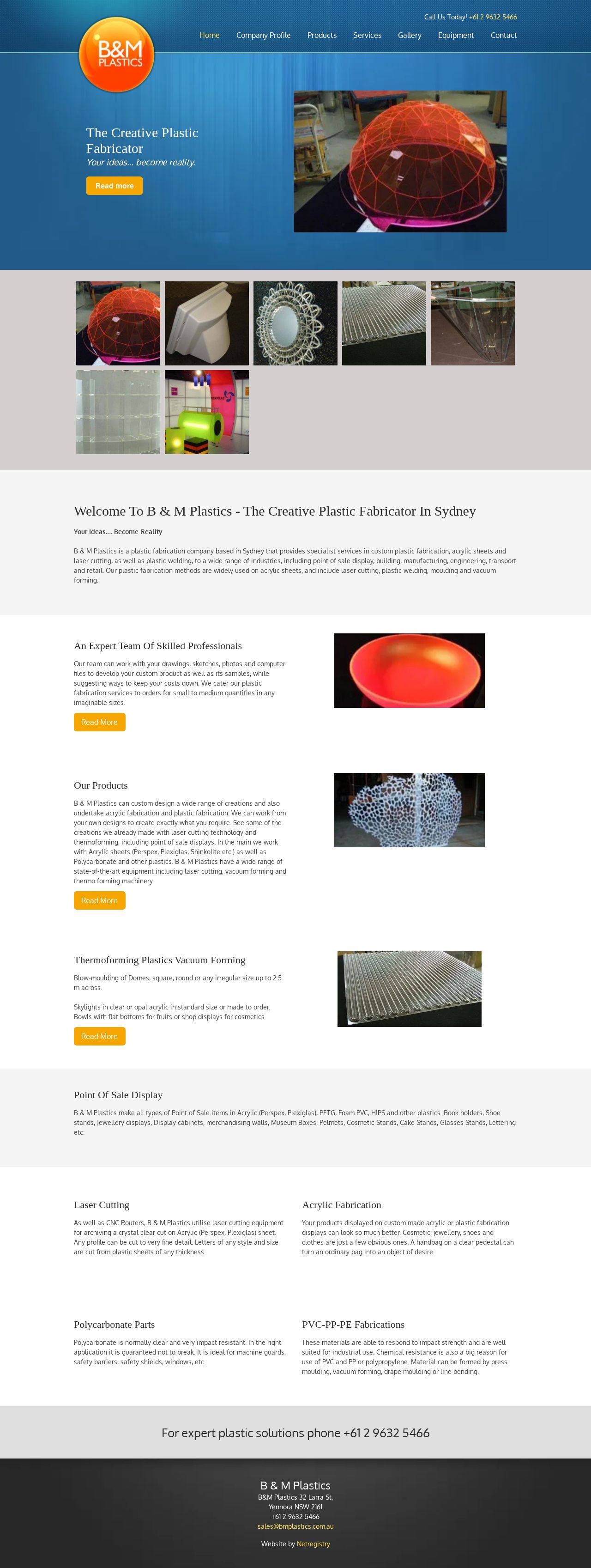 BM Plastics website