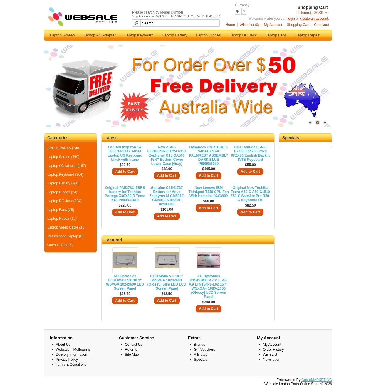 Auslandmark Computers website