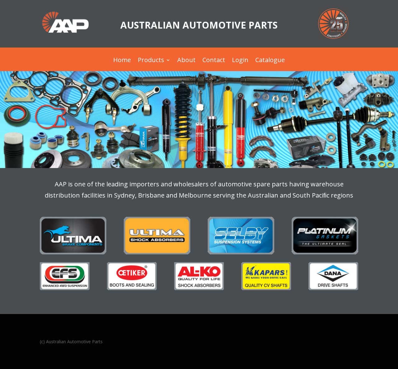 Australian Auto Parts website