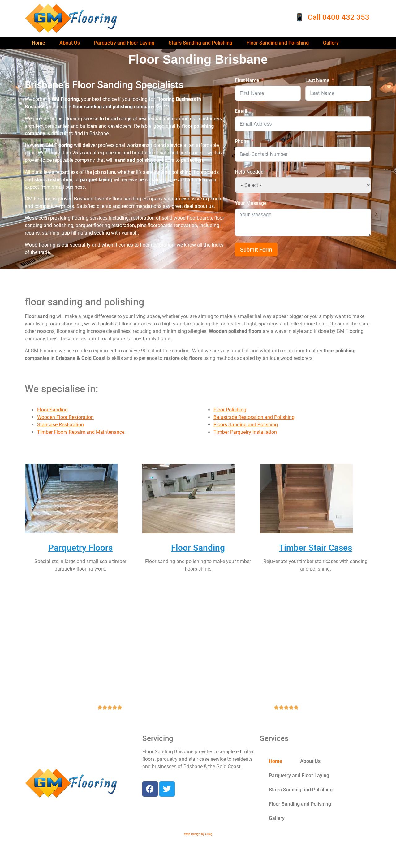 GM Flooring website