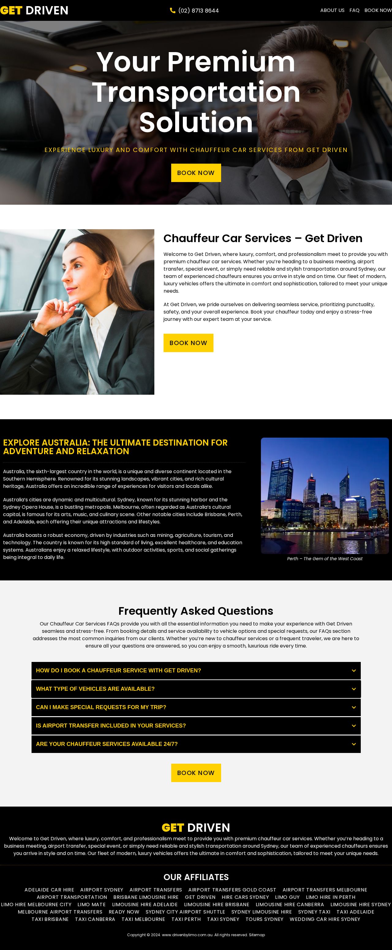 Limousine hire Melbourne | Limo hire Melbourne website