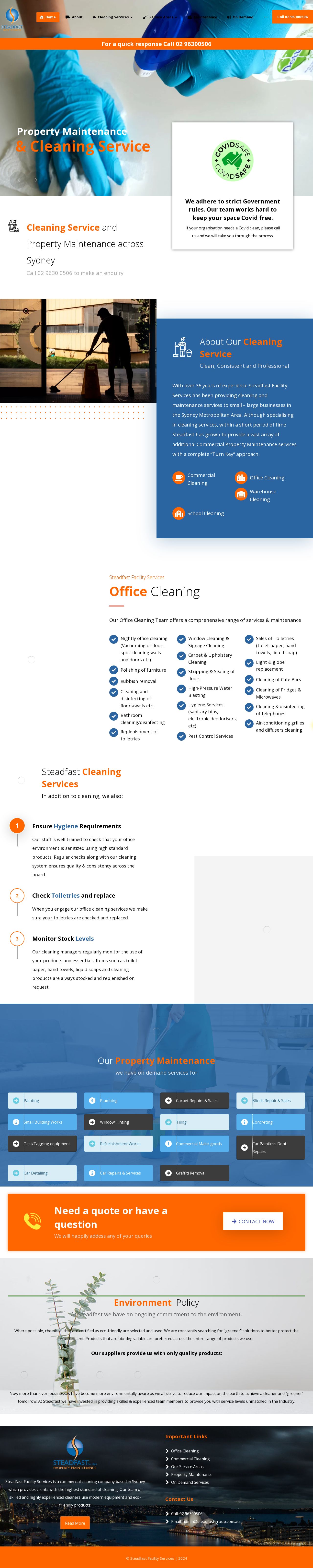 Stead Fast Group website