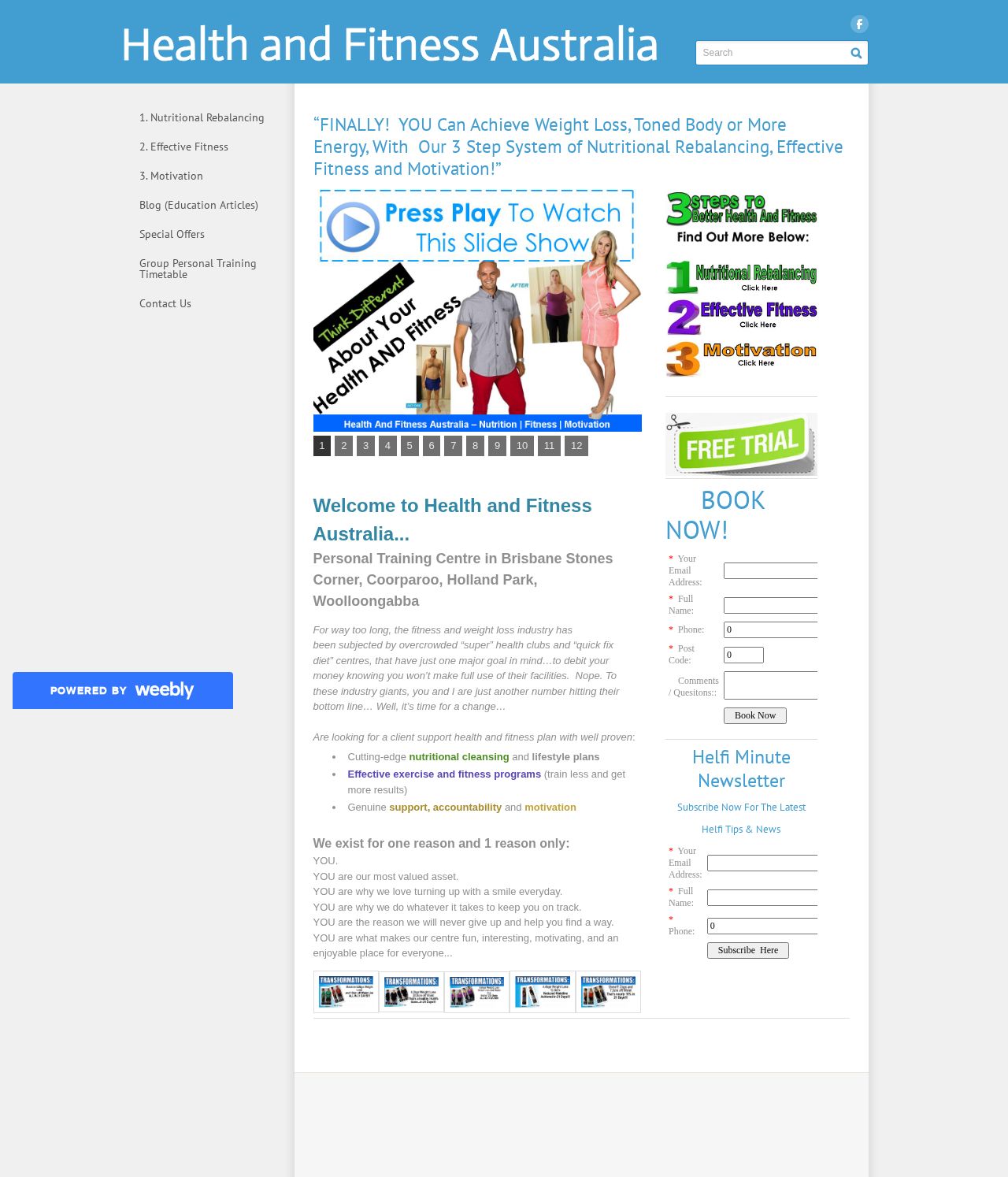 Health And Fitness Institute Of Australia website