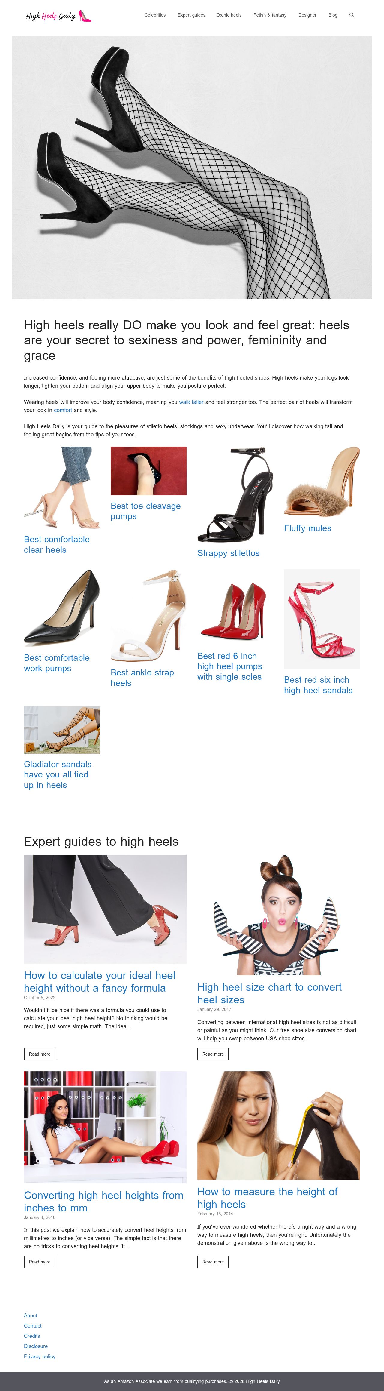 high heelsd aily website
