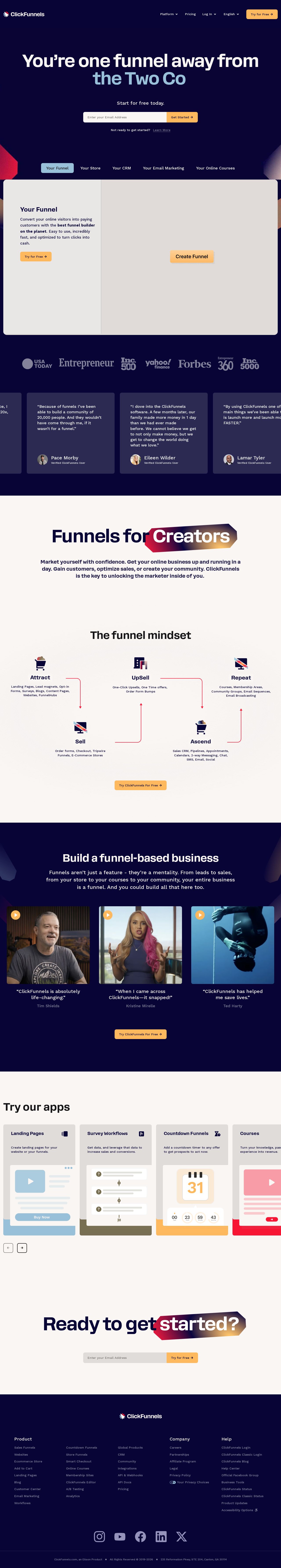 Risk Free TV website