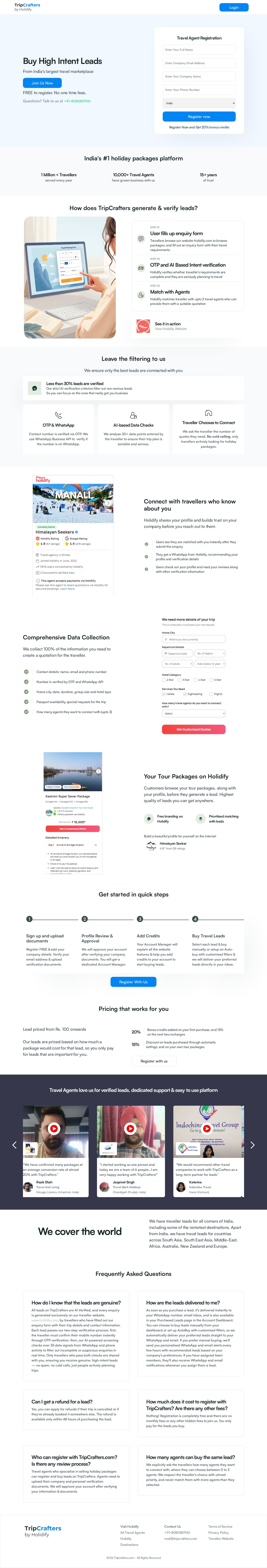 Tripcrafters website