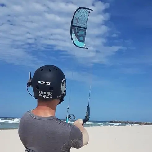 Skyhigh kitesurfing