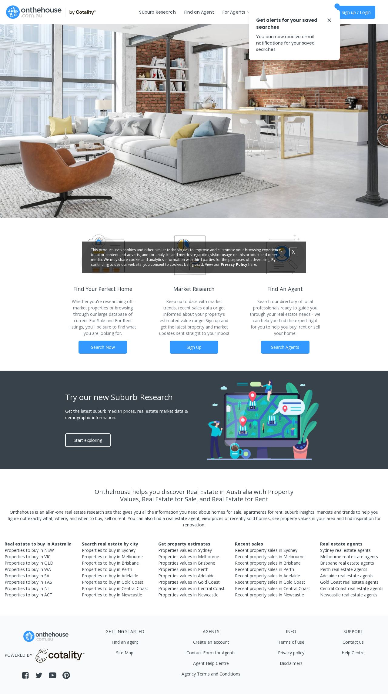 onthehouse.com.au website