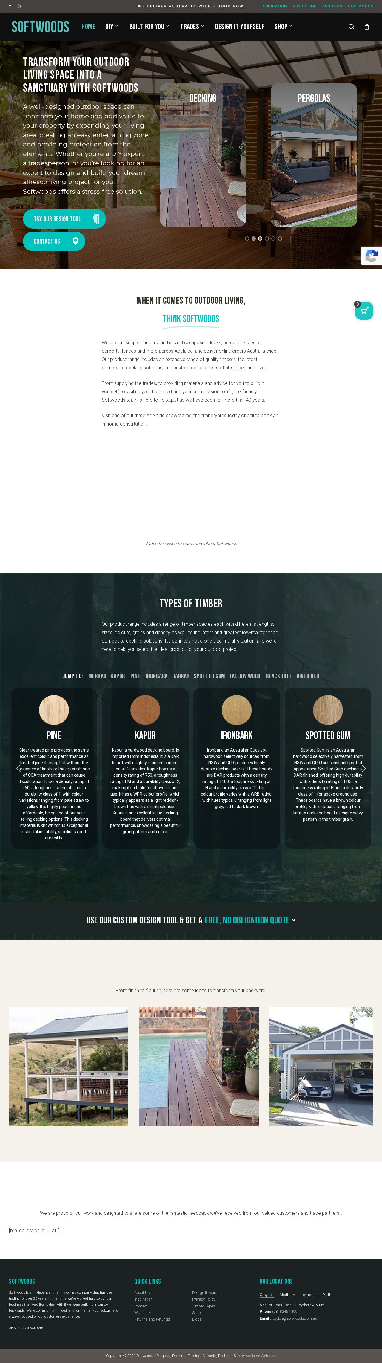 Softwoods website