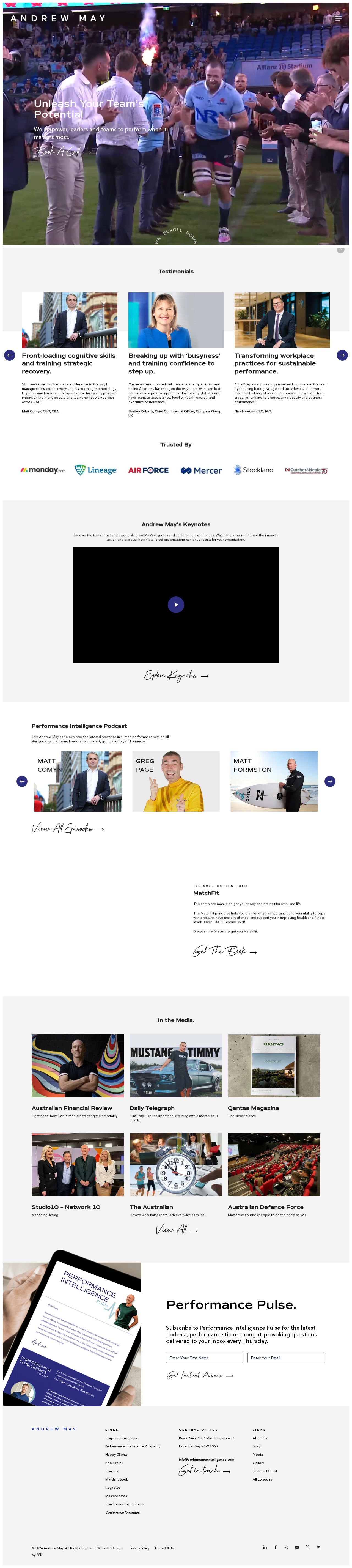 Andrew May website