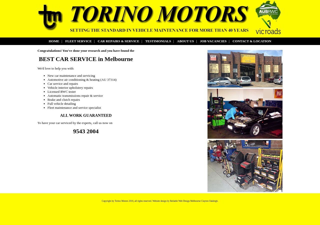 Torino Motors website