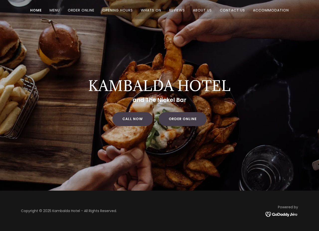 KAMBALDAHOTEL website