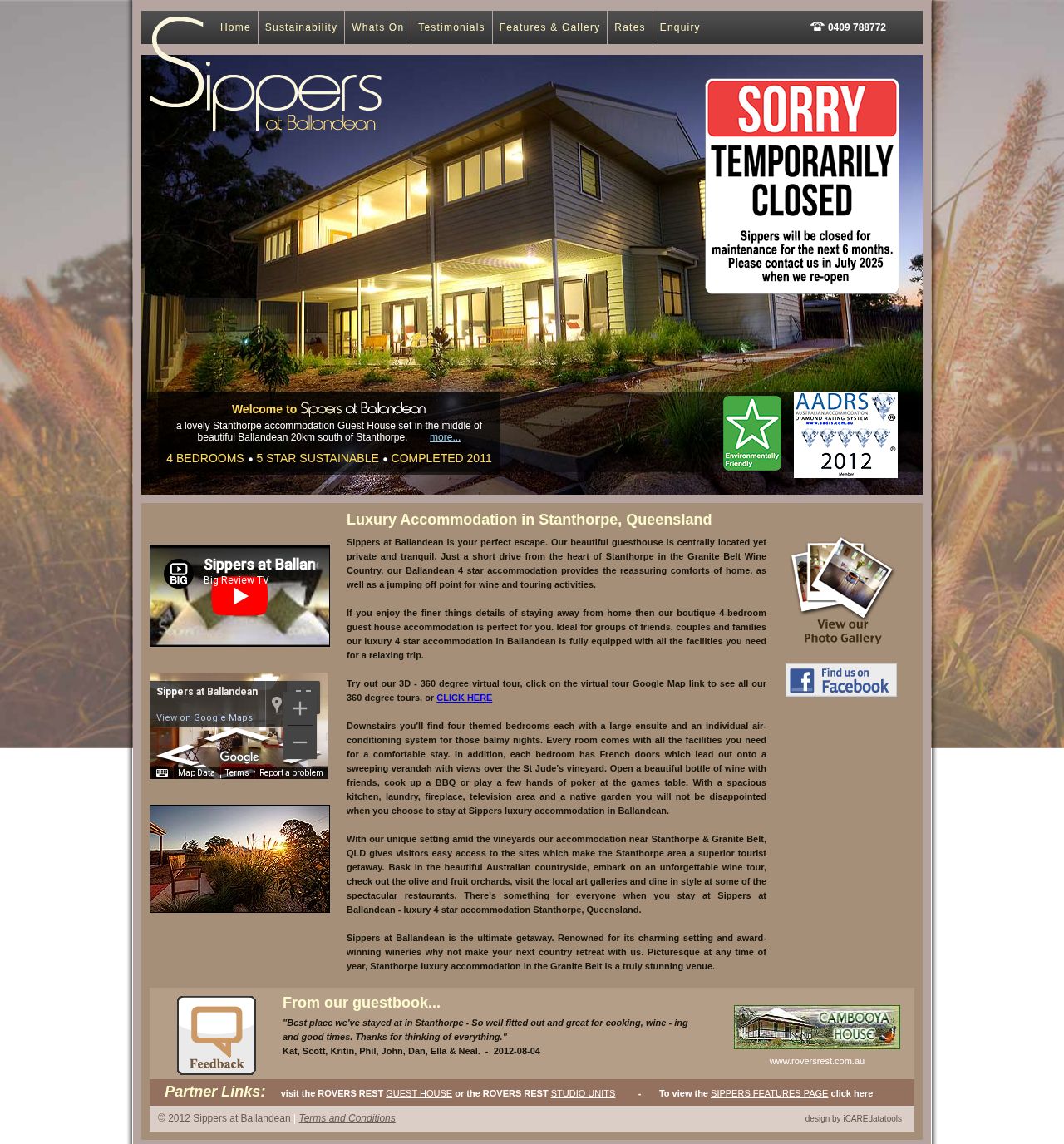 Sippers at Ballandean website