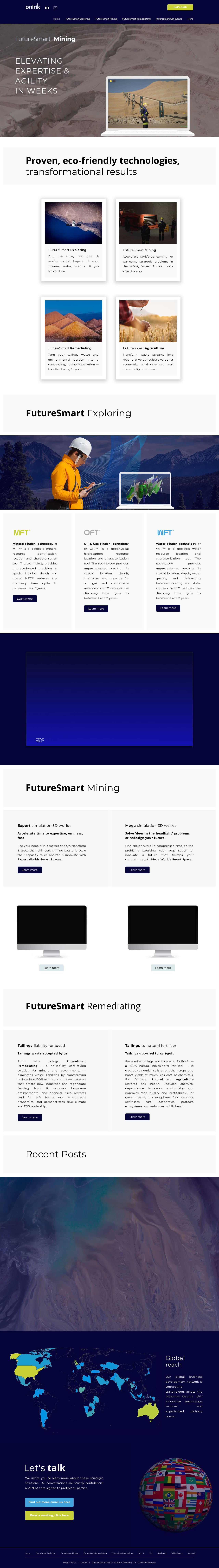 Onirik website