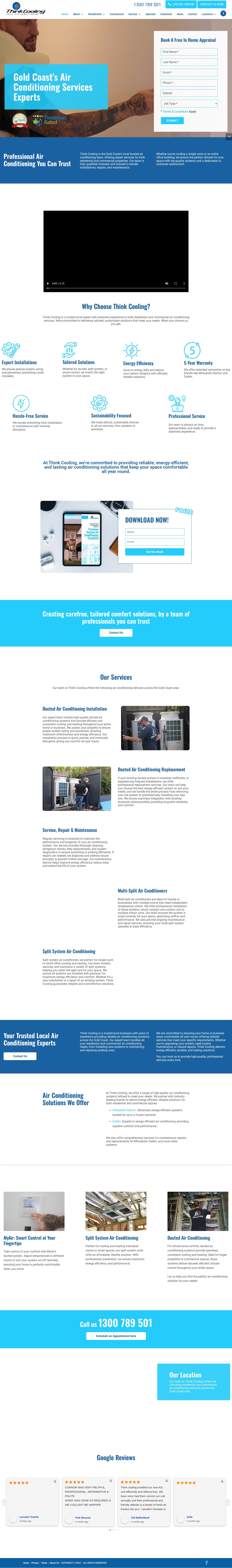Think Cooling website