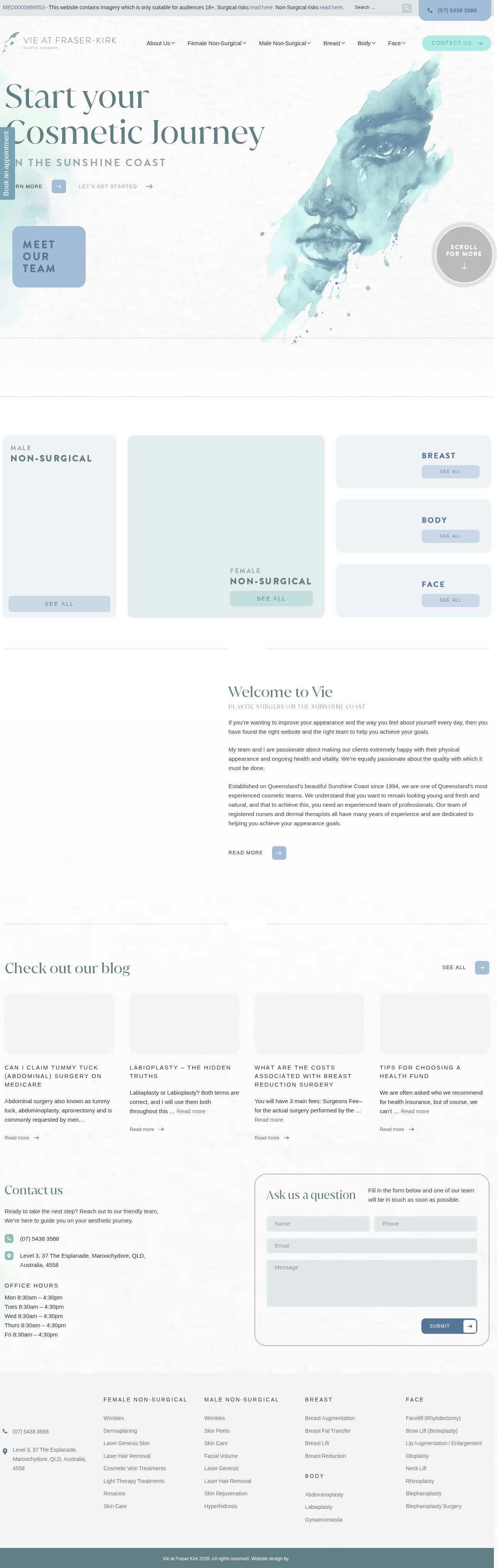 Vie Institute website