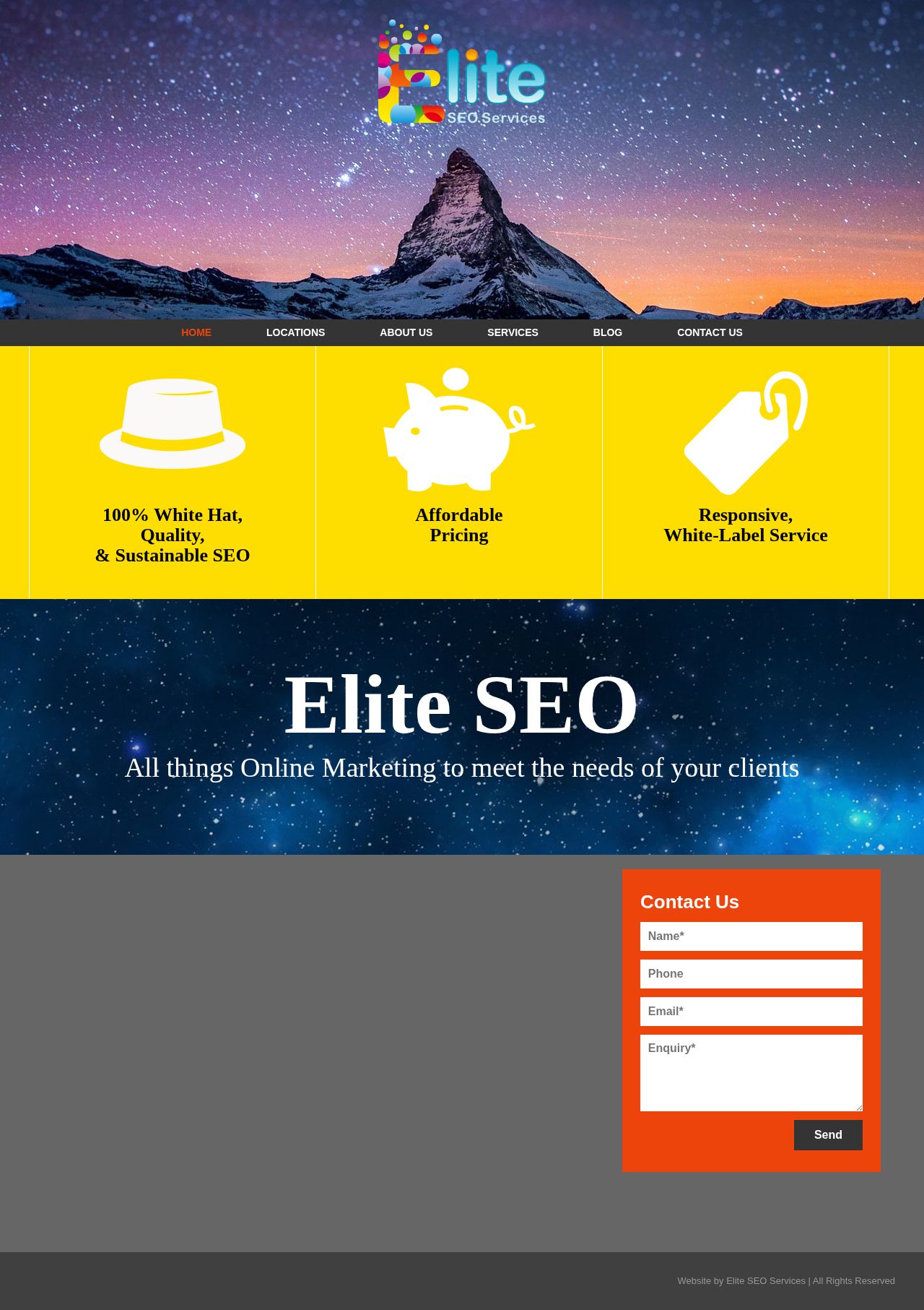 Elite SEO, Elite SEO Services website