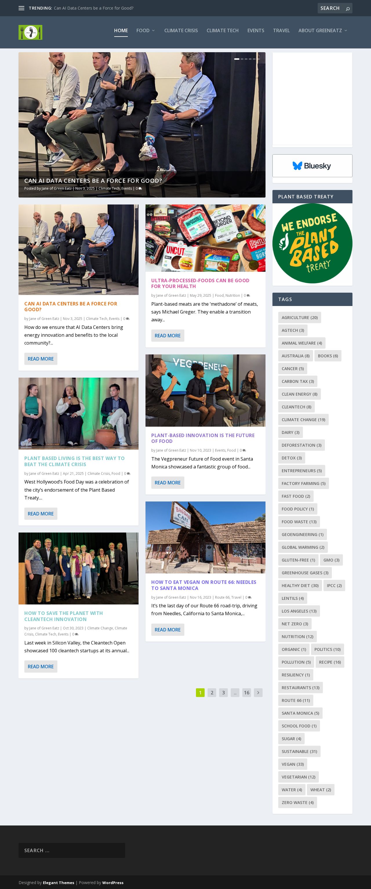 Green Eatz website