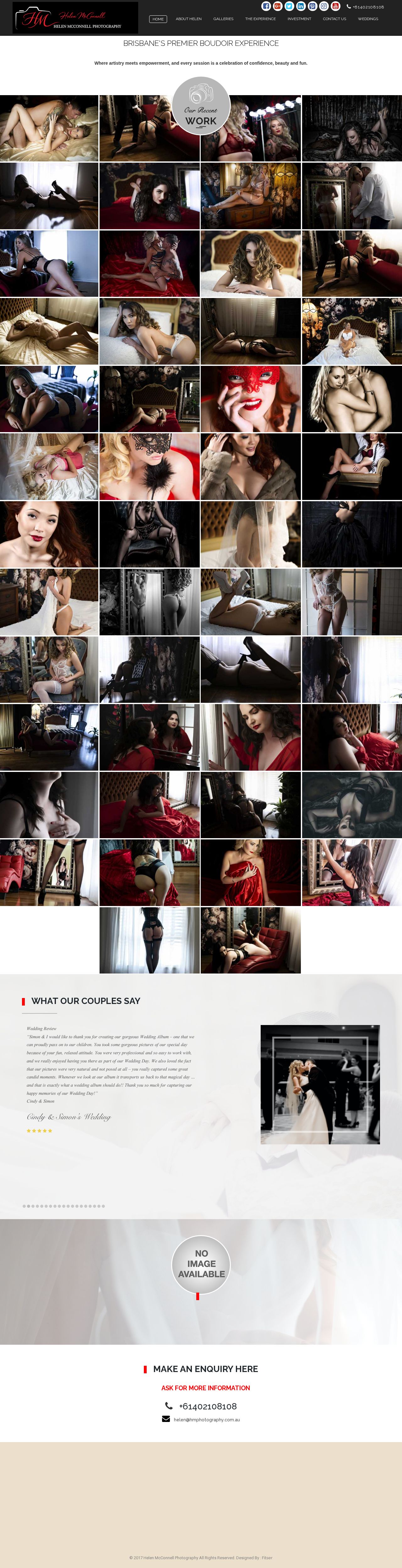 Helen McConnell Photography website