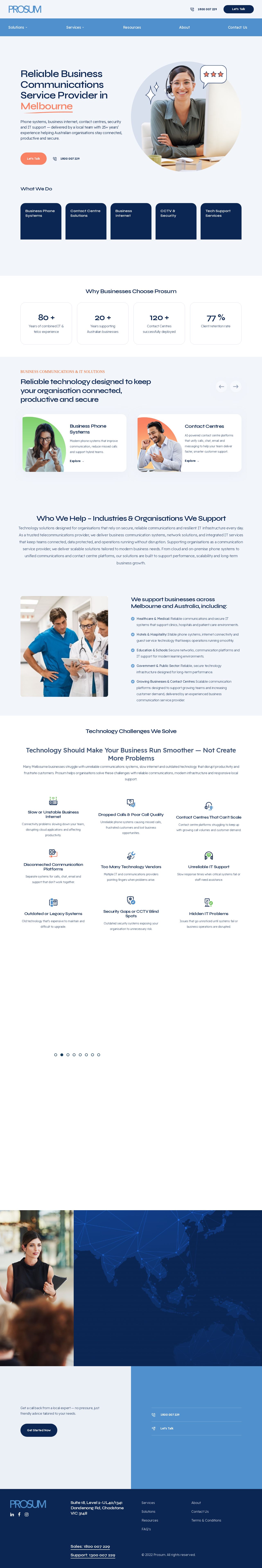 Prosumaustralia website
