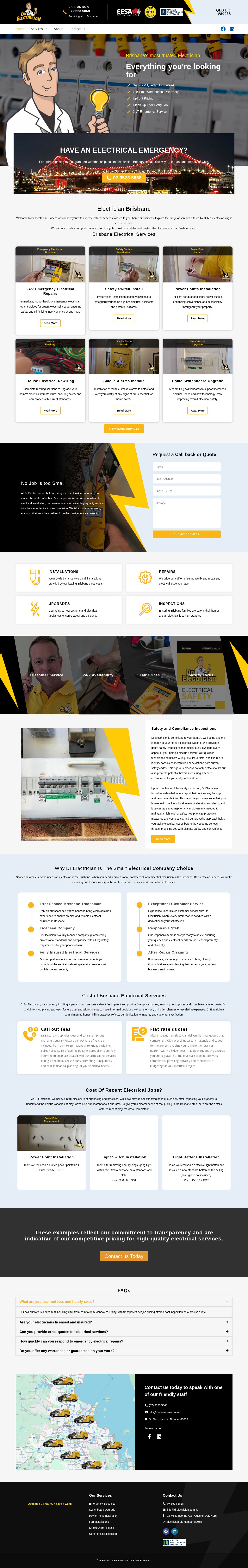 Dr Electrician website