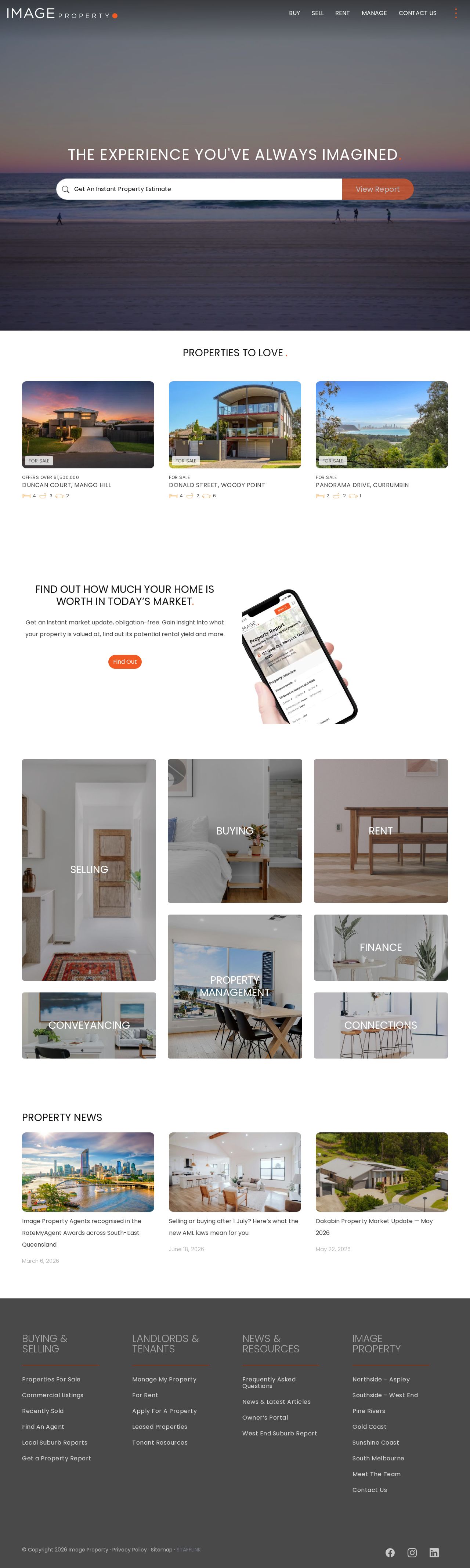 Image Property Management website