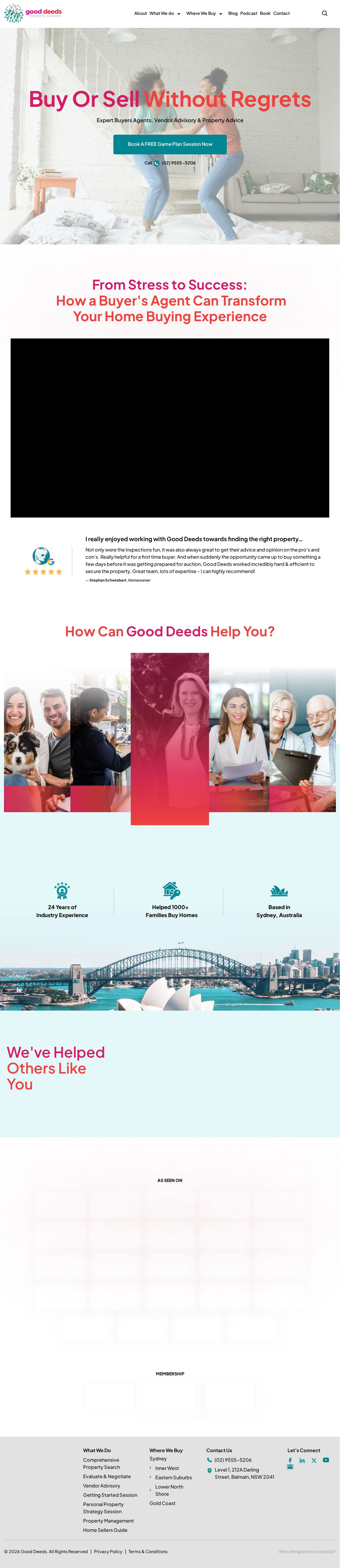 Sydney Buyers Agent website