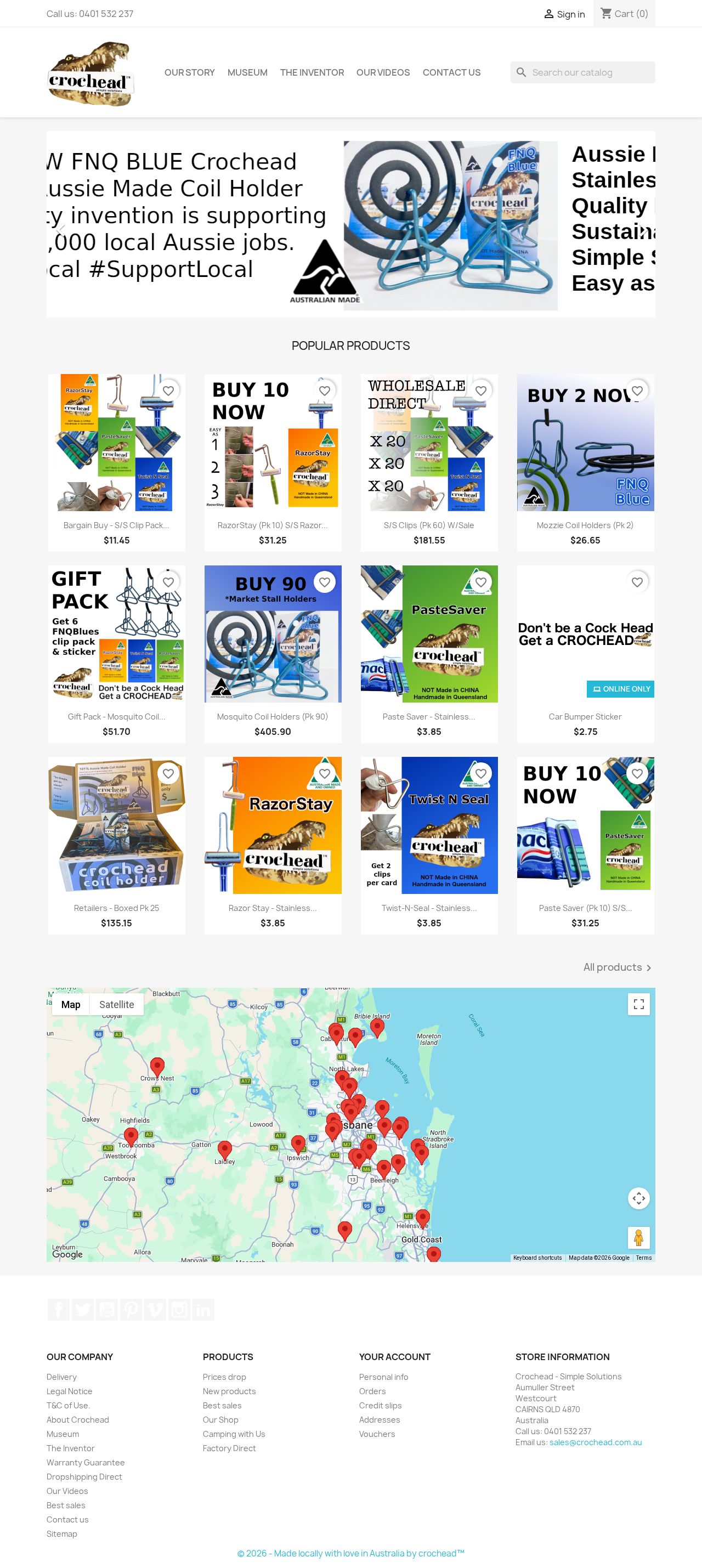 Crochead Pty Ltd website