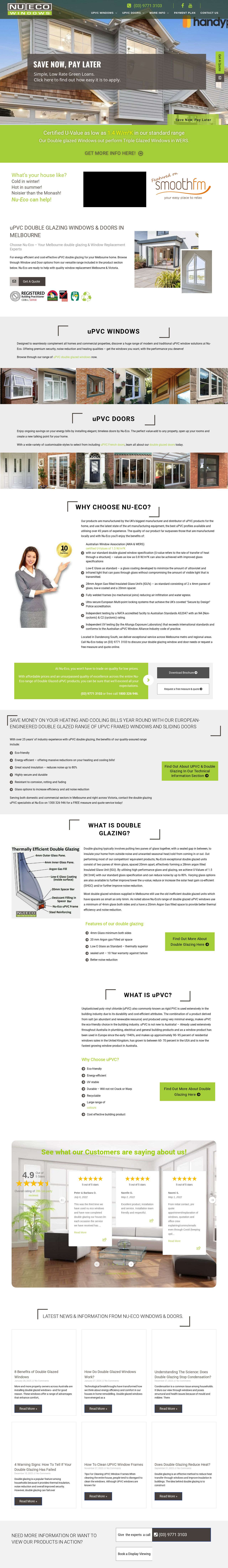 Nu-Eco website