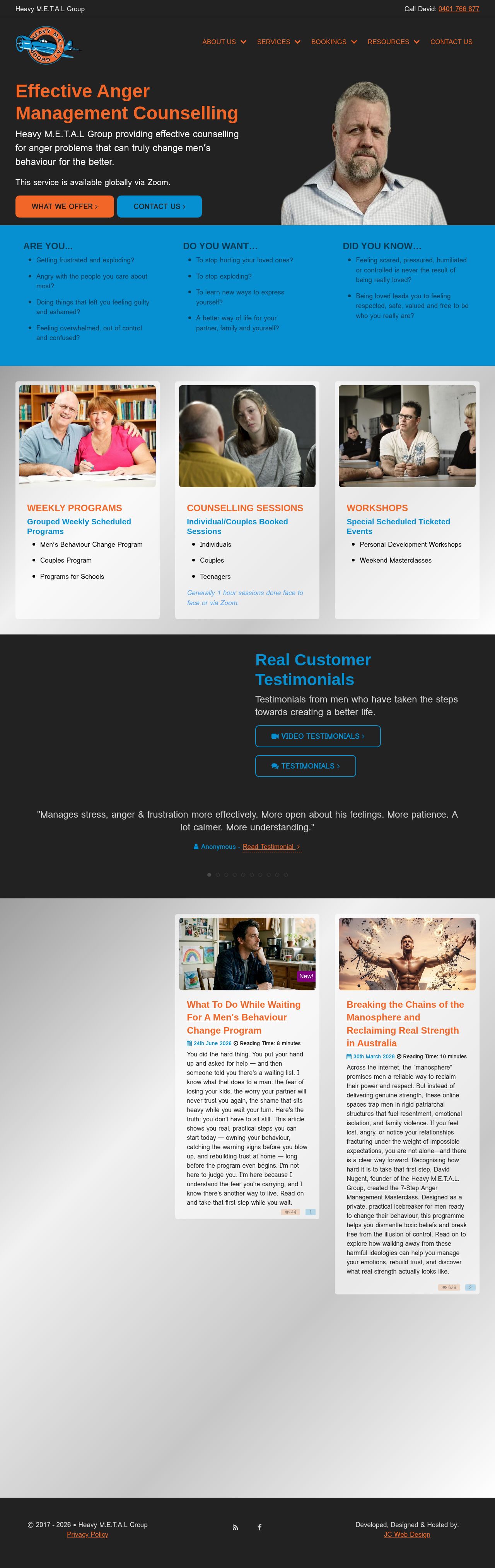 Heavy M.E.T.A.L Group website
