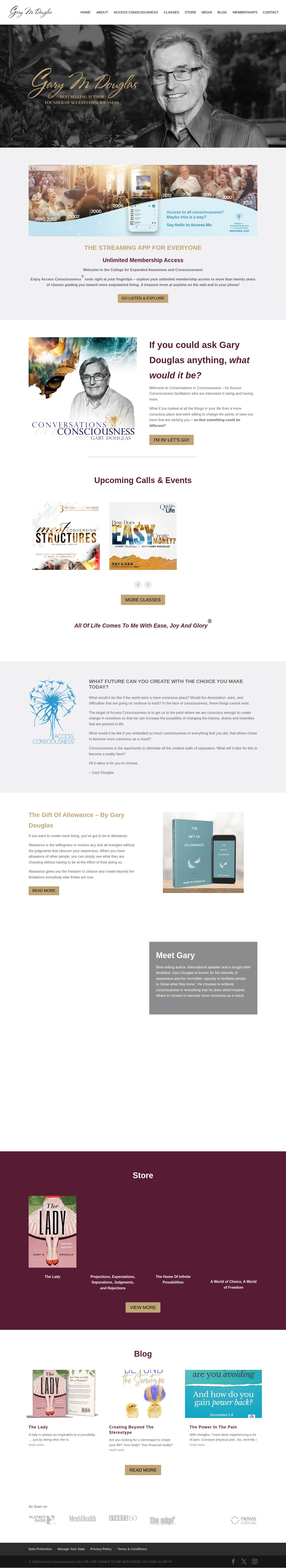 Gary Douglas website