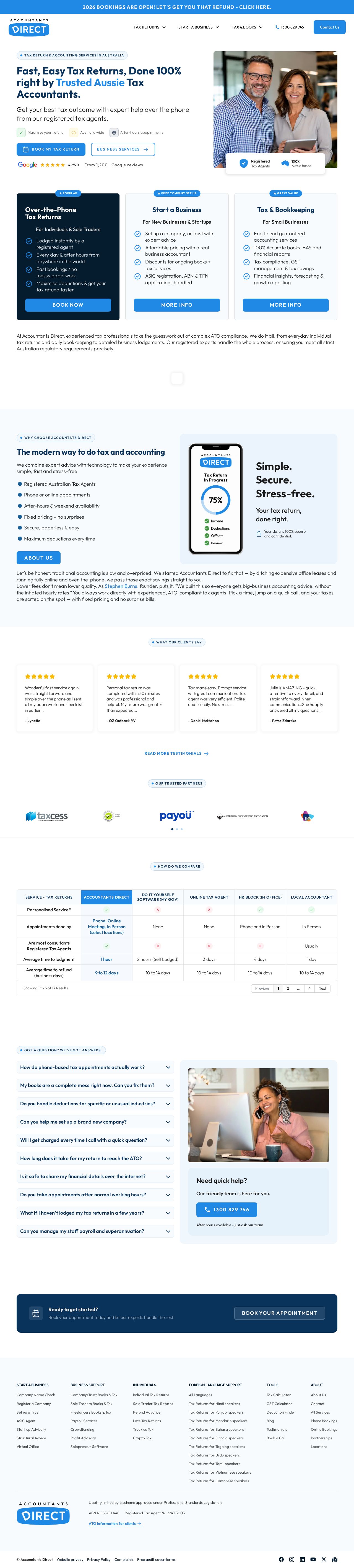 Mr Tax Refund - Maximum Tax Refund in 24 Hours website