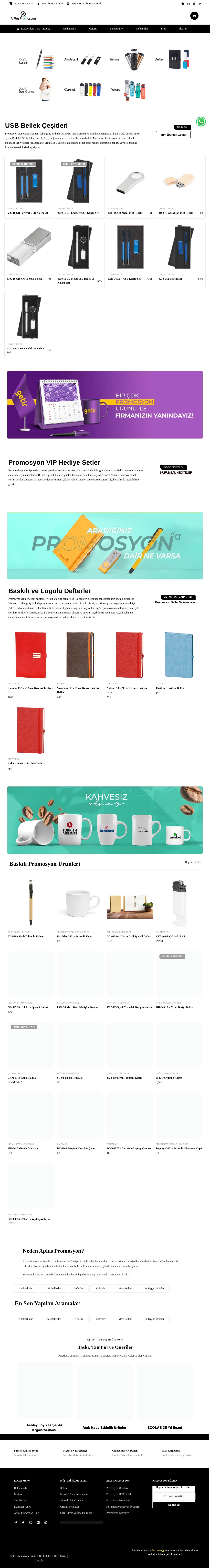 A Plus Promosyon Ãrünleri website