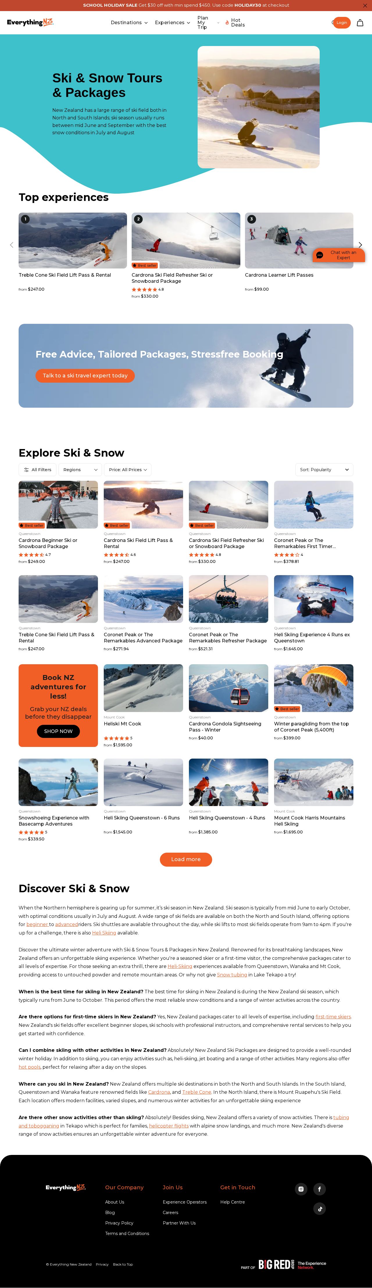 Everythingnewzealand website