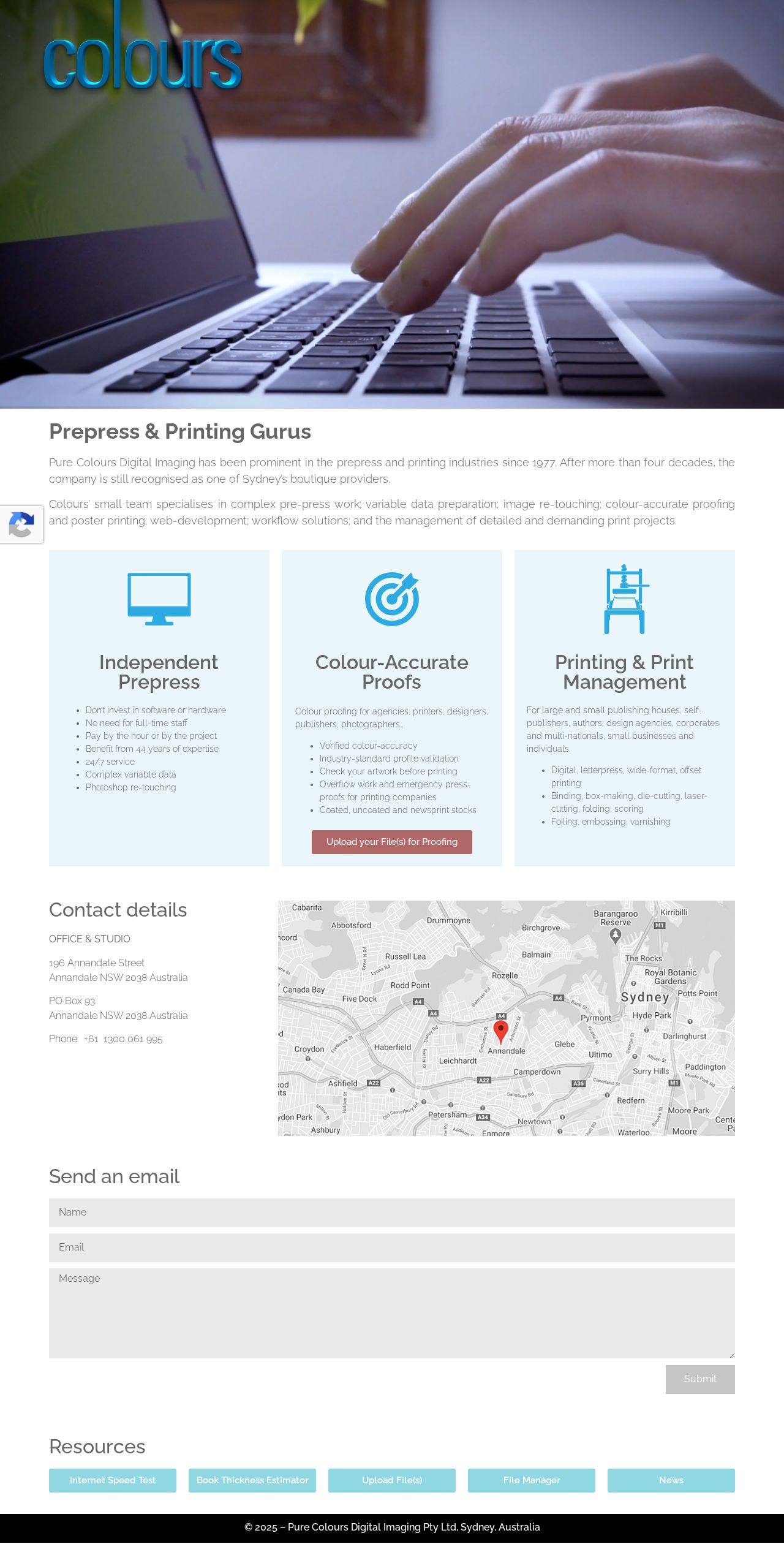 Digital Print Australia website