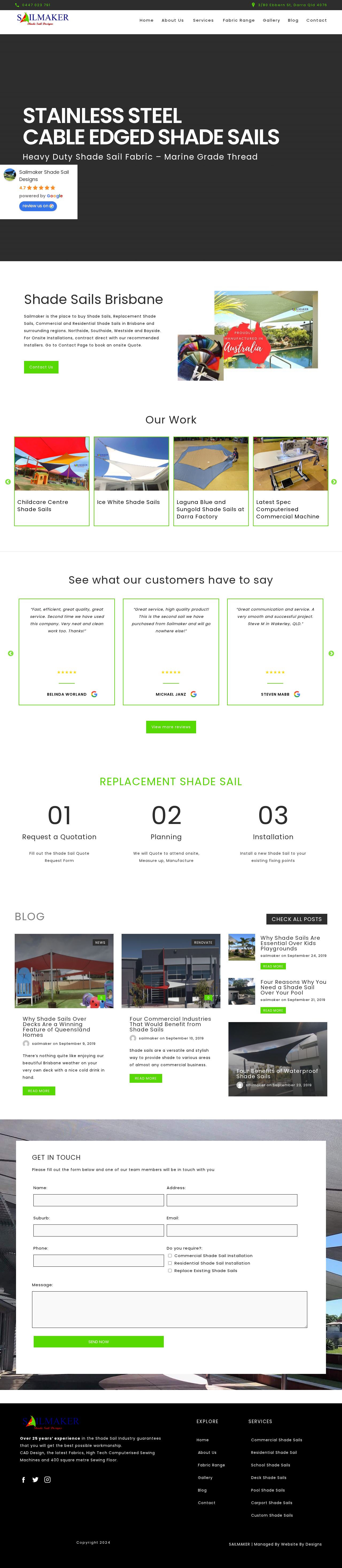 sailmaker shade sail designs website