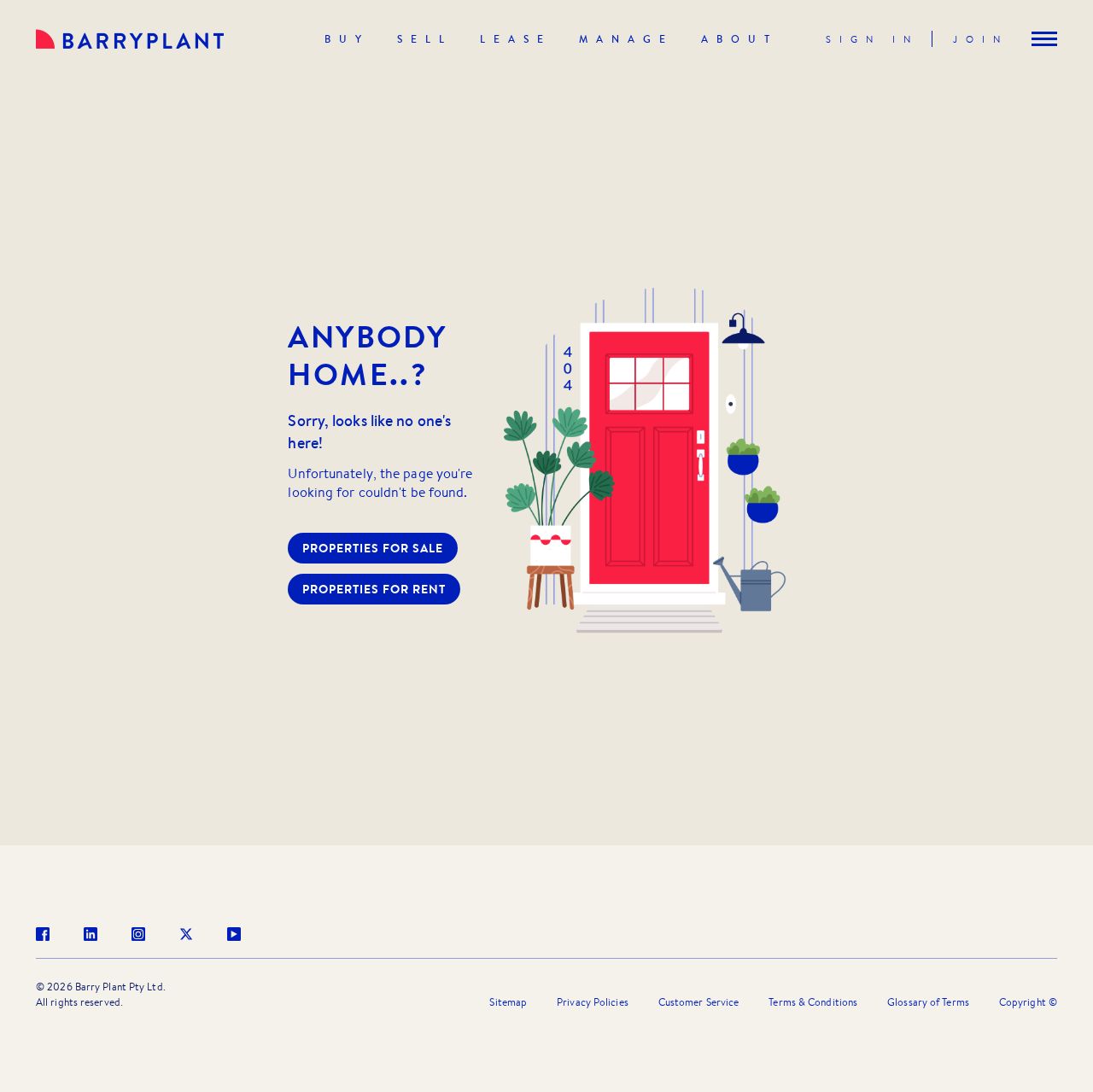 Barry Plant Bayswater website