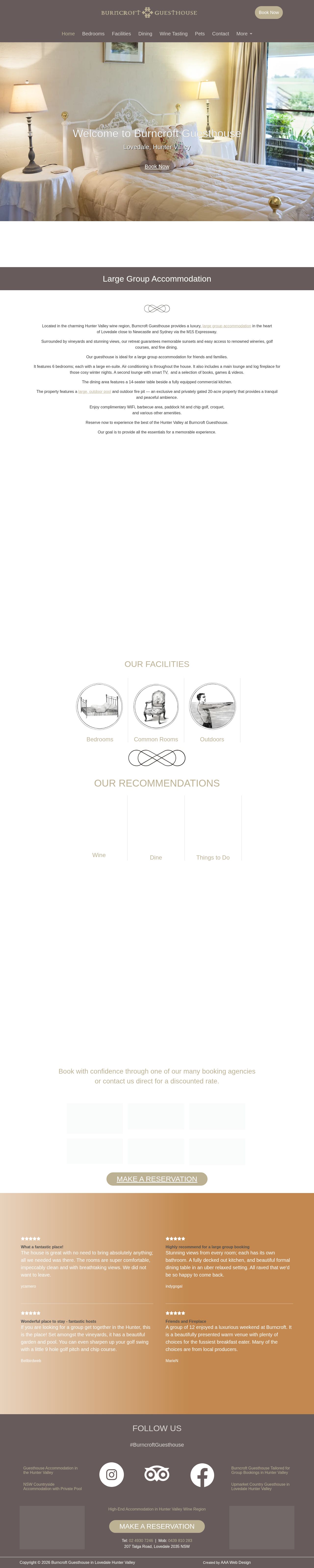 Burncroft Guesthouse website