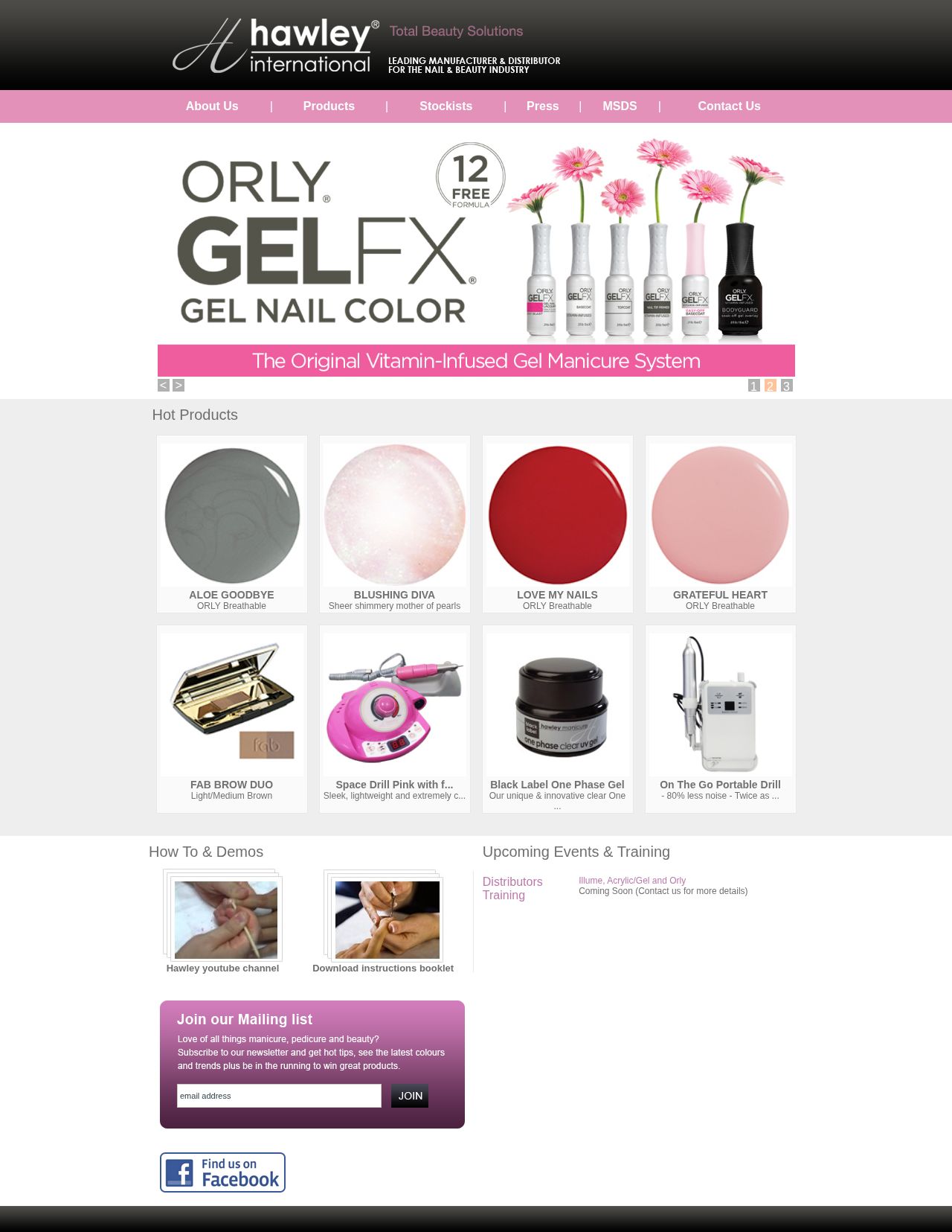 Hawley International website